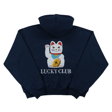 LUCKY CAT ZIP HOODIE