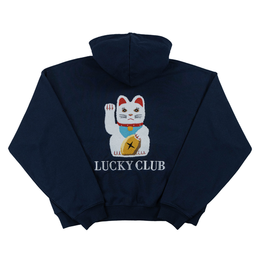 LUCKY CAT ZIP HOODIE